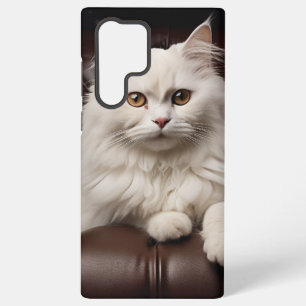 Weiße Katze Samsung Galaxy Hülle