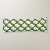 Weiße Katze Seitenschläferkissen (Rückseite)