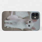 Weiße Katze | Zazzle_Growshop. Case-Mate iPhone Hülle (Rückseite (Horizontal))