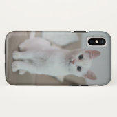 Weiße Katze | Zazzle_Growshop. Case-Mate iPhone Hülle (Rückseite (Horizontal))