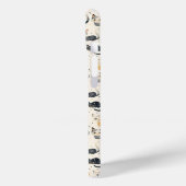 Weiße Katzen Muster Case-Mate iPhone Hülle (Rückseite / Links)