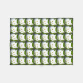 Weiße Katzen Thunder_Cove Fleecedecke (Vorderseite (Horizontal))