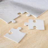 Weiße Katzengesicht, leichte Katze Puzzle (Seite)