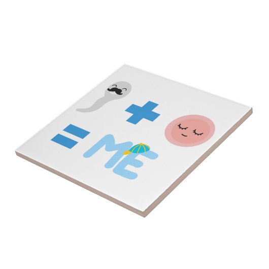 weiße Keramikfliese (4,25" x 4,25") (Seite)