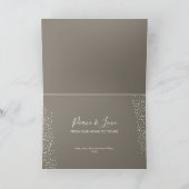 Weiße Kerze Gemütliche Weihnachten geklaut glückli (Innenseite)