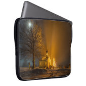 WEISSE KIRCHE UND BROWN LAPTOPSCHUTZHÜLLE (Vorne Rechts)