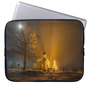 WEISSE KIRCHE UND BROWN LAPTOPSCHUTZHÜLLE