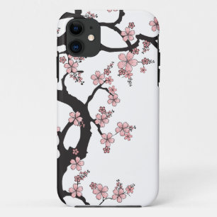 Weiße Kirschblüte - Japanisches Design Case-Mate iPhone Hülle