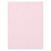 Weiße Kirschblüten in Rosa Tischdecke (Vorderseite)