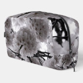 Weiße Kirschblüten Waschbeutel (Rechte Ecke)