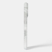 Weiße Kitte mit Lila Augen Personalisiert Case-Mate iPhone Hülle (Rückseite / Rechts)