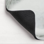 Weiße Kitte Mousepad (Ecke)