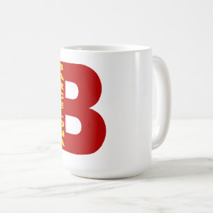 Weiße klassische Tasse BARCELONA