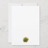 WEIßE KLATSCHMOHN EINLADUNG (Rückseite)