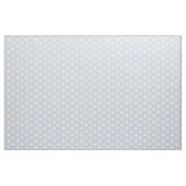 Weiße Klee auf blassrosa Blau Stoff (Yard (91,4 cm))