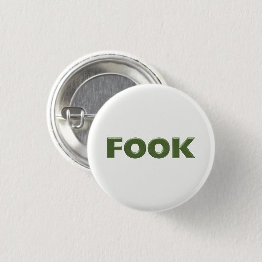 Weiße kleine Fook-Taste Button (Vorne & Hinten)