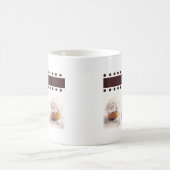 Weiße kleine Kuchen auf Kaffeetasse (Mittel)