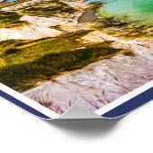 WEISSE KLIFFE VON DOVER - DOVER KENT ENGLAND POSTER (Ecke)