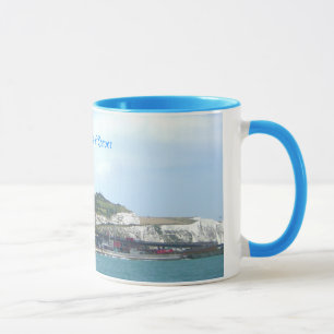 Weiße Klippen von Dover, England Andenken-Tasse Tasse