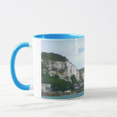 Weiße Klippen von Dover, England Andenken-Tasse Tasse (Links)