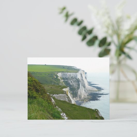 Weiße Klippen von Dover, England Postkarte (Stehend Vorderseite)
