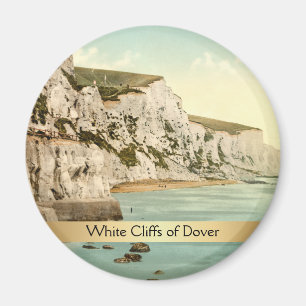 Weiße Klippen von Dover, Kent, England Magnet