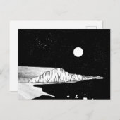 Weiße Klippen von Dover Postkarte (Vorne/Hinten)