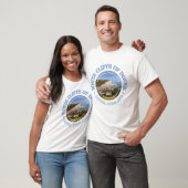 Weiße Klippen von Dover (rd) T-Shirt (Unisex)