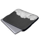 WEISSE KLUFT LAPTOPSCHUTZHÜLLE (Vorne Knopf)