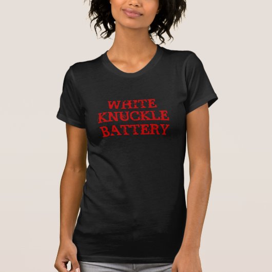 WEISSE KNÖCHEL-BATTERIE - Damen-T - Shirt (Vorderseite)