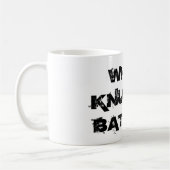 WEISSE KNÖCHEL-BATTERIE - Kaffee-Tasse Kaffeetasse (Links)