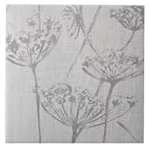 Weiße Köder aus Fluff Keramik Tile Fliese