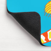 Weiße Koi Fische Mousepad (Ecke)