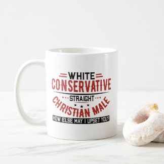 Weiße konservative Tasse