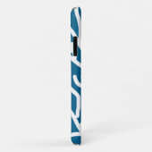 Weiße Korallen auf blauem Wasser Case-Mate iPhone Hülle (Hinten/Rechts)