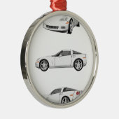 Weiße Korvette: Ornament Aus Metall (Rechts)