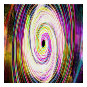 Weiße, kosmische Rays perfekt als Poster