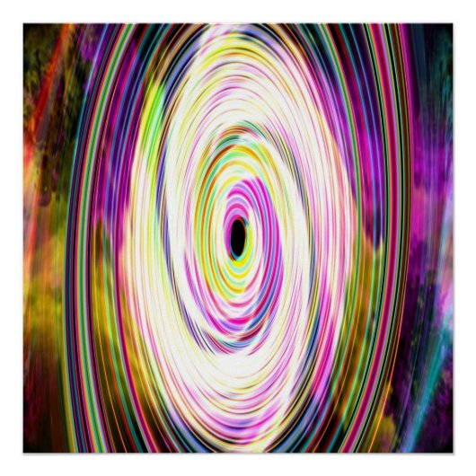 Weiße, kosmische Rays perfekt als Poster (Vorderseite)