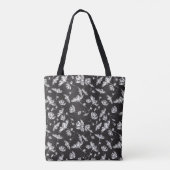 Weiße Kosmos-Blume: abgeschiedenes Muster. Tasche (Rückseite)