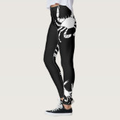 Weiße Krabbe Leggings (Links)