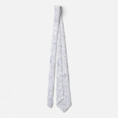 Weiße Krawatte (Rückseite)