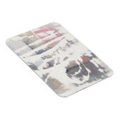 Weiße Krebse Magnet (Rechte Seite)