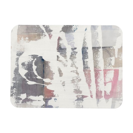 Weiße Krebse Magnet (Horizontal)