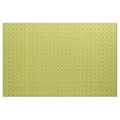 Weiße Kreise Quadrate auf Avocado Green Mitte Jahr Stoff (Fat Quarter (45,7 x 55,9 cm))