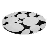 WEISSE KREISE SCHNEIDEBRETT (Ecke)