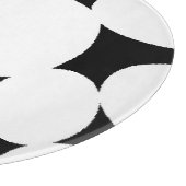 WEISSE KREISE SCHNEIDEBRETT (Ecke)