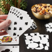 WEISSE KREISE SPIELKARTEN (In Situ)