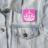 Weiße Kronenschaltfläche Button (Beispiel)