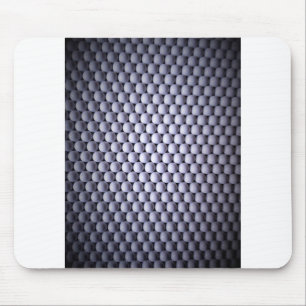 Weiße Kugeln Mousepad