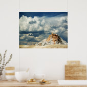Weiße Kuppel Poster (Küche)